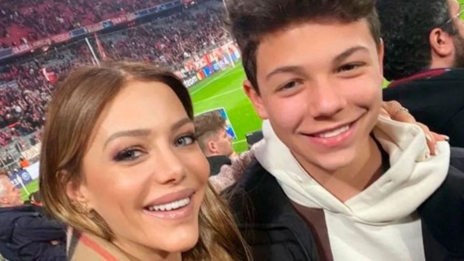 Evangelina Anderson y Bastián Demichelis