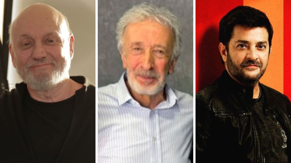 Juan José Campanella, Eduardo Blanco y Pablo Rago 