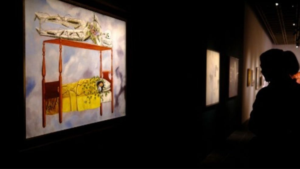 Obra de Frida Kahlo marca récord en subasta 