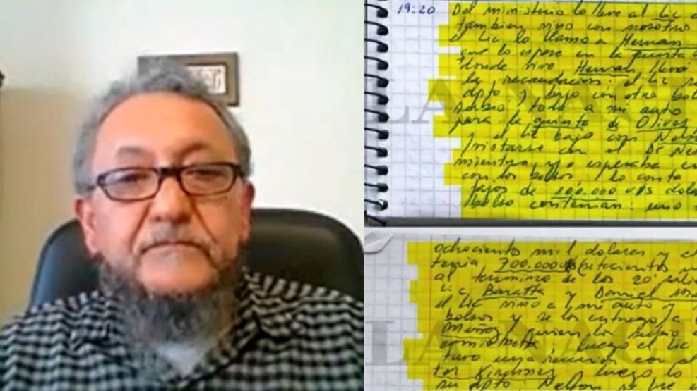 Oscar Centeno es una de las piezas centrales de la Causa Cuadernos