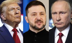 Trump, Zelenski y Putin