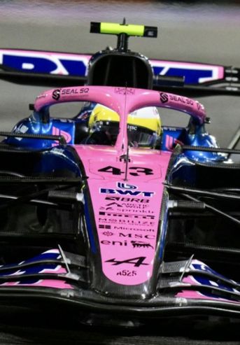 Franco Colapinto en el GP de Las Vegas