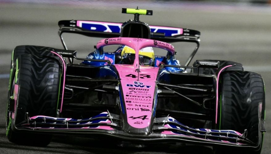 Franco Colapinto en el GP de Las Vegas