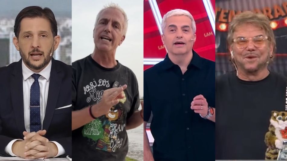 Germán Paoloski, Marley, Ángel de Brito y Beto Casella