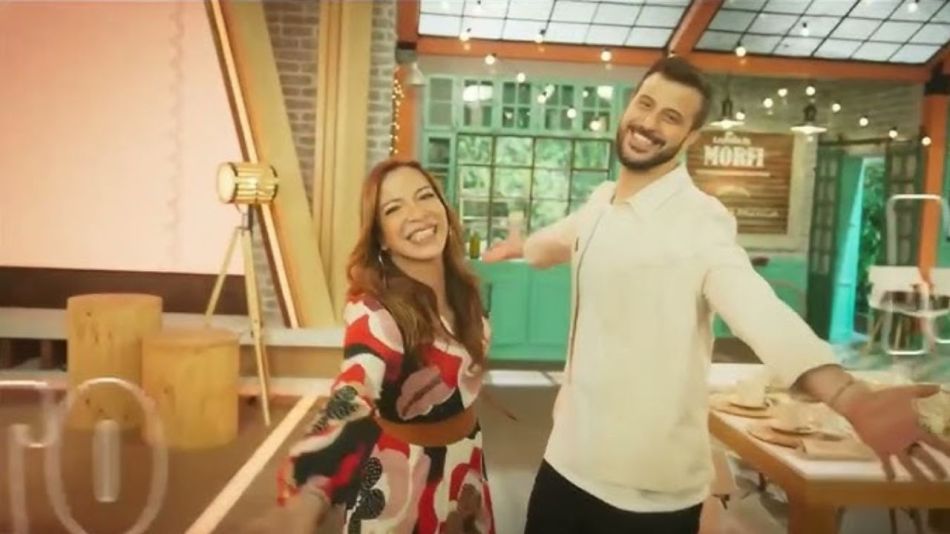 Lizy Tagliani y Diego Leuco