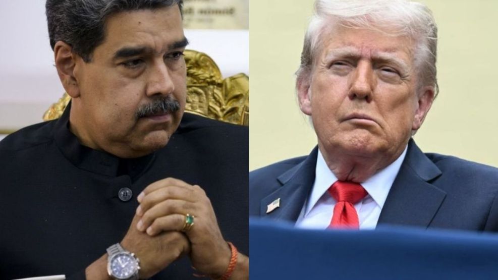 Nicolás Maduro y Donald Trump