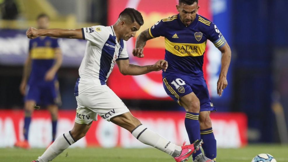 Tevez (Boca-Talleres)