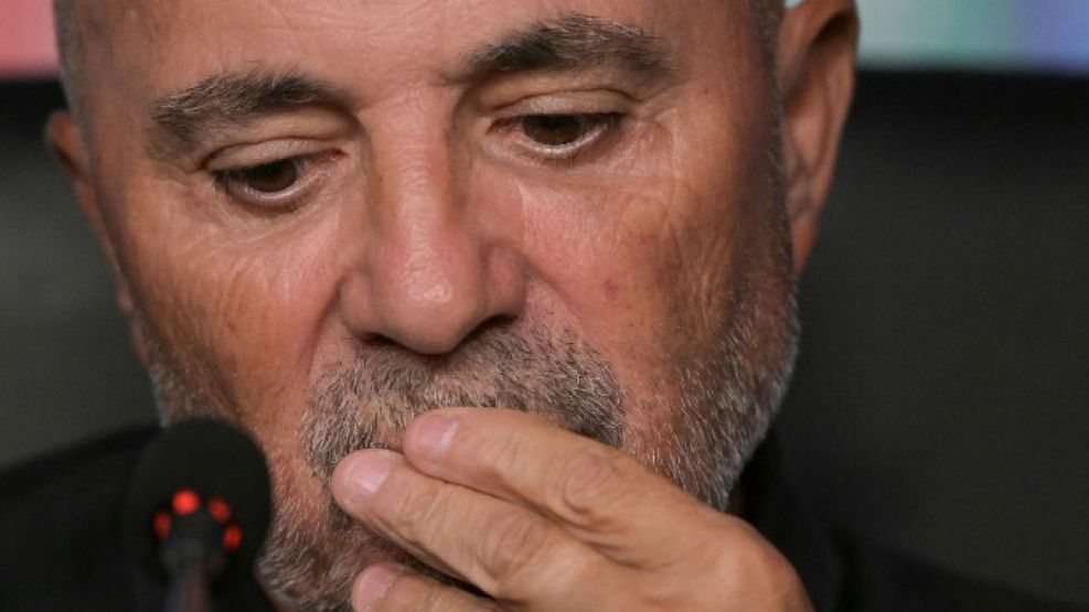 Jorge Sampaoli, el DT subcampeón de la Copa Sudamericana.