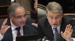 Julio César Martínez y Óscar Aguad