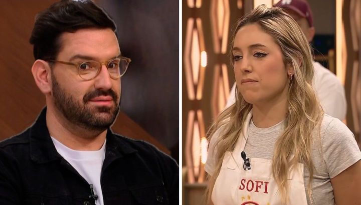 El inesperado cruce entre Sofía Martínez y Damián Betular en MasterChef Celebrity: "Después te haces la buena"