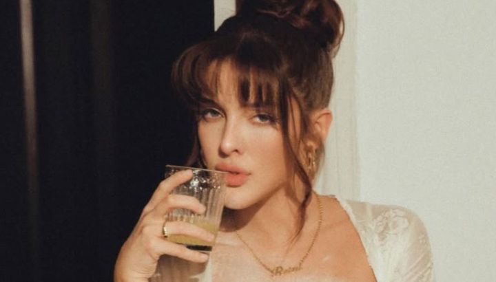 Sofía Gonet, "La Reini", celebró la noche de pastas de MasterChef Celebrity con una jugada producción de fotos