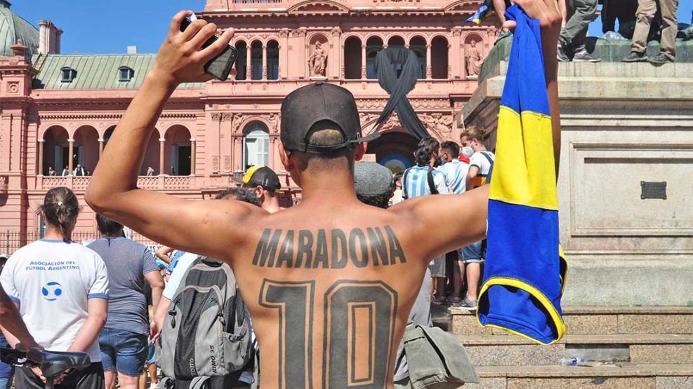 Homenaje a Diego Maradona 24112025