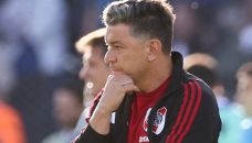 Marcelo Gallardo en el mal 2025 de River Plate