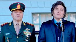 Javier Milei y Carlos Presti