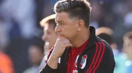 Marcelo Gallardo en el mal 2025 de River Plate