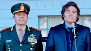 Javier Milei y Carlos Presti