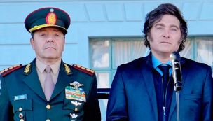 Javier Milei y Carlos Presti