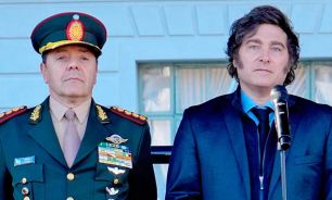 Javier Milei y Carlos Presti