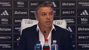 Marcelo Gallardo en conferencia de prensa