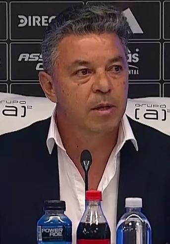 Marcelo Gallardo en conferencia de prensa
