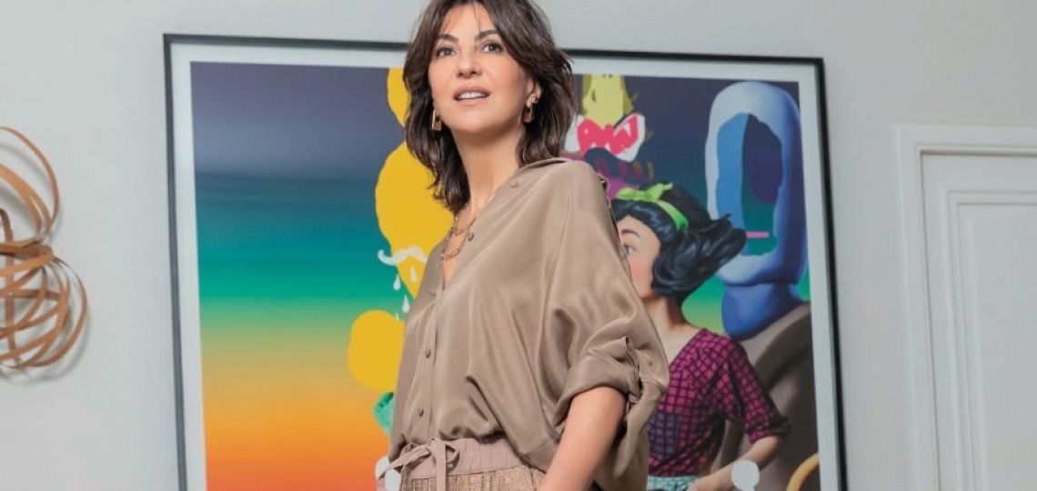 Así es la casa de Evangelina Bomparola, llena de arte, color y muy elegante: "Cuando viajo me gusta comprar cosas únicas"