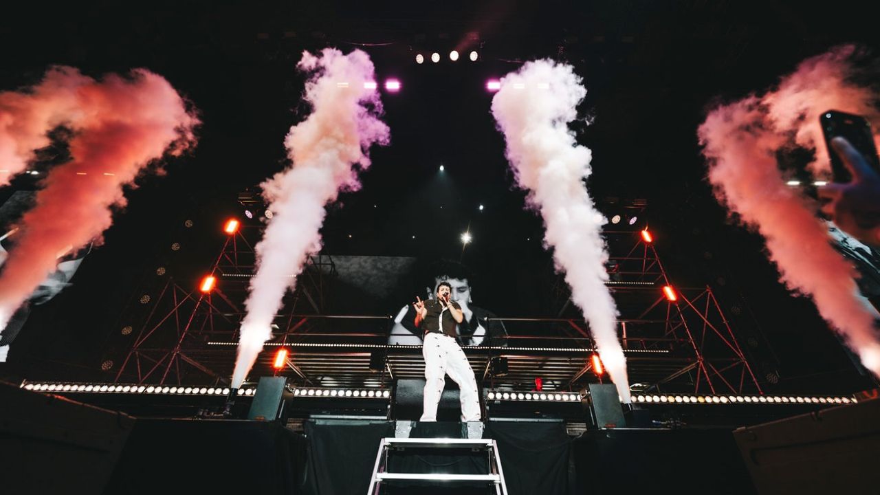 Sebastián Yatra en concierto