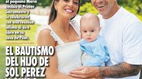 El bautismo del hijo de Sol Pérez y Guido Mazzoni 