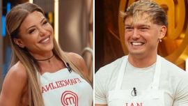 La particular reacción de Ian Lucas tras la eliminación de Evangelina Anderson de MasterChef Celebity