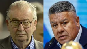 Julio Grondona y Claudio "Chiqui" Tapia