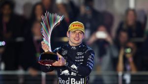 Max Verstappen en el GP Las Vegas