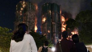 Incendio en un Complejo de Torres en HONG KONG 26112025