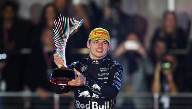 Max Verstappen en el GP Las Vegas