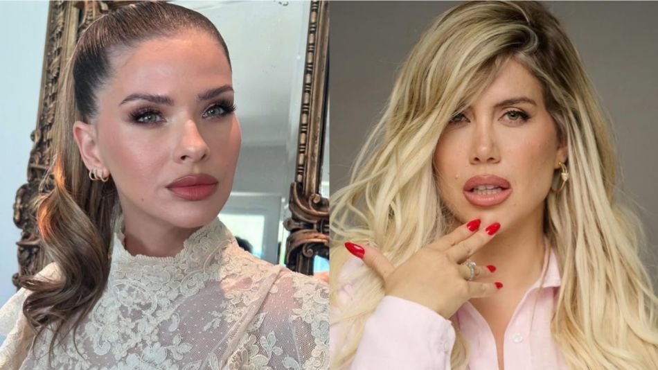 La China Suárez y Wanda Nara