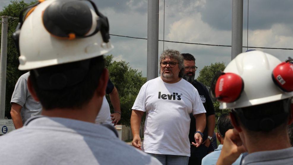 Daniel Yofra, secretario general de la Federación de Aceiteros