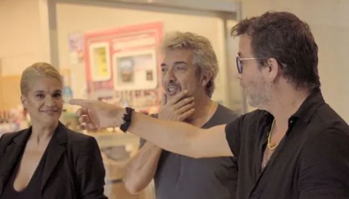 El emotivo reencuentro entre Ricardo Darín, Gastón Pauls y Leticia Brédice para el documental de "Nueve Reinas"