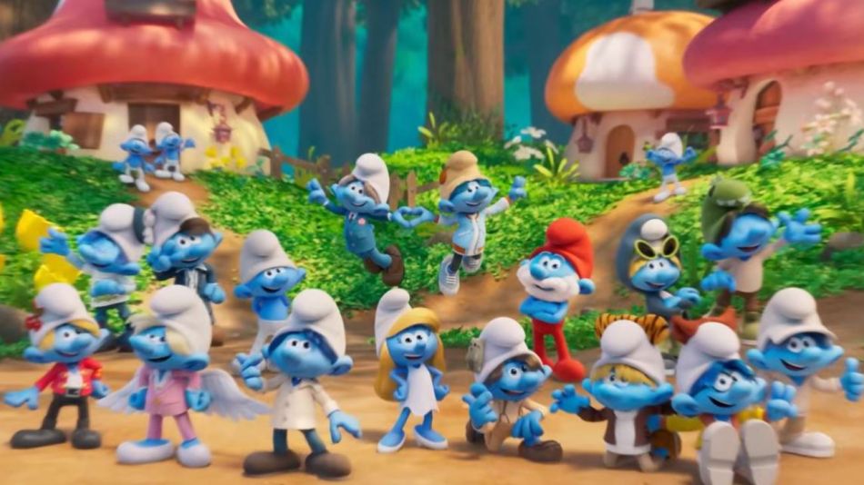 SEVENTEEN y Los Pitufos