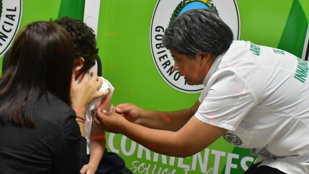 Vacunación en Corrientes