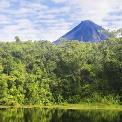 Volcán La Fortuna de Costa Rica.