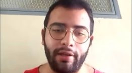 César Sena durante la audiencia de cesura. 