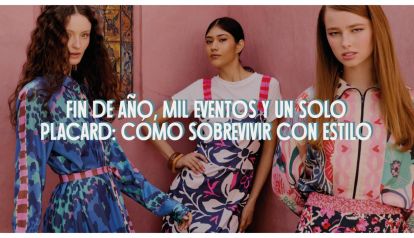 Fin de año, mil eventos y un solo placard: cómo sobrevivir con estilo