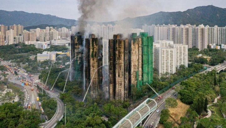 YG Entertainment, Jackson Wang de GOT7, i-dle y aespa donaron para colaborar tras el devastador incendio en Hong Kong