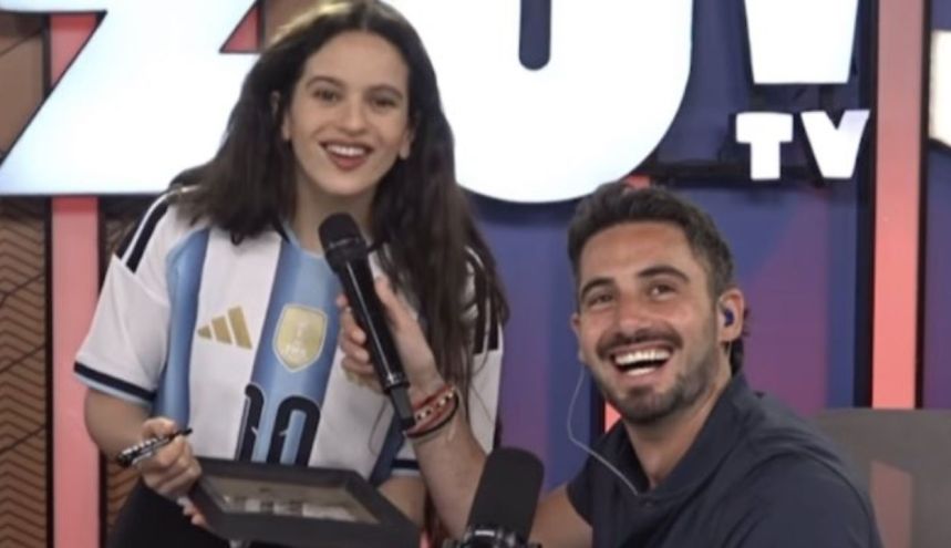 Rosalía y Nico Occhiato