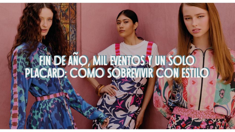 Fin de año, mil eventos y un solo placard: cómo sobrevivir con estilo