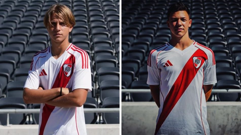 Valentino López y Bastián Demichelis