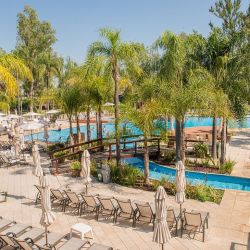 Los Pinos Spa y Resort Termal en Termas de Río Hondo.