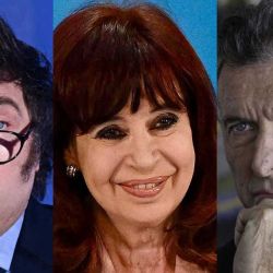 Milei, Macri y CFK | Foto:Cedoc