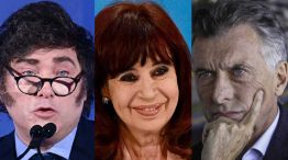 Milei, Macri y CFK