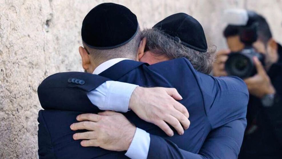 291125_milei_rabino_wahnish_cedoc_g