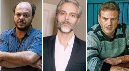 Joaquín Furriel, Luis Ziembrowski y Guillermo Pfening