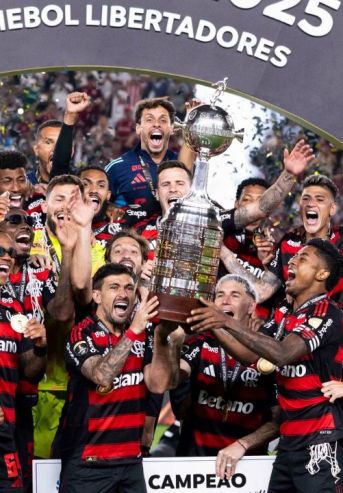 Flamengo con la Copa Libertadores